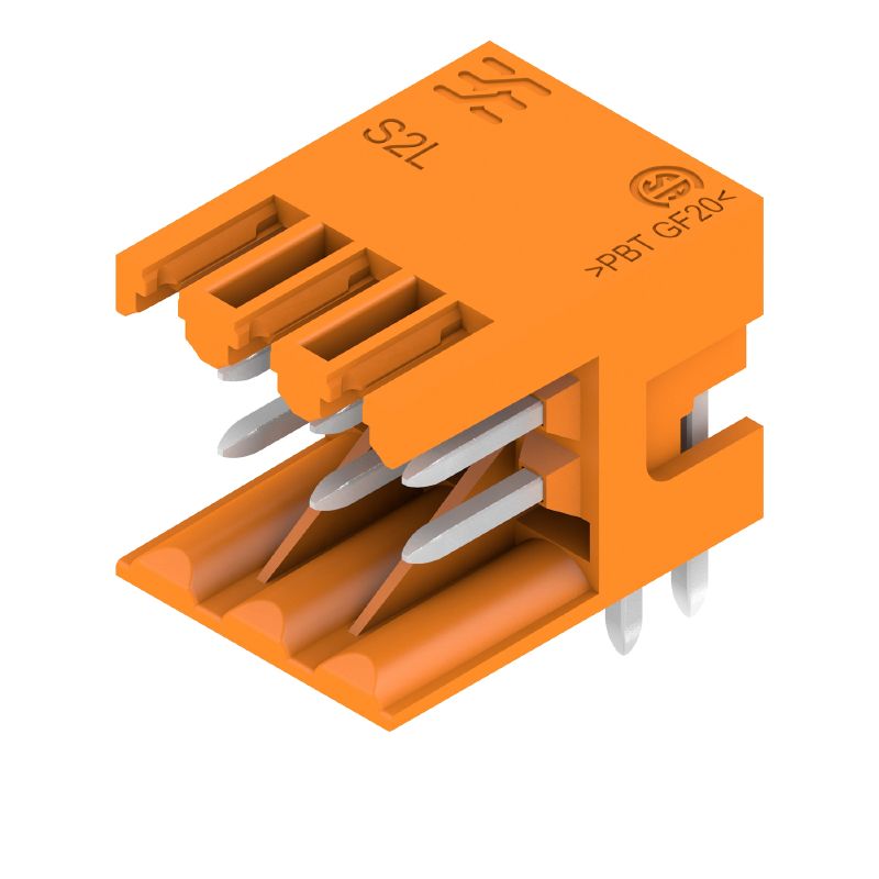1728150000 - 3.5mm Male Header Connector with 6 Poles, 90° Orientation  (Pack of 174)