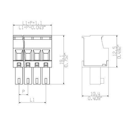 2640110000 - ROHS Compliant Connection Product for 0.2-1.5 mm² Conductors  (Pack of 90)