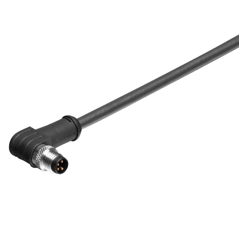 1906590300 - 3m Shielded Sensor/Actuator Line, 4 Poles, 90° Angle