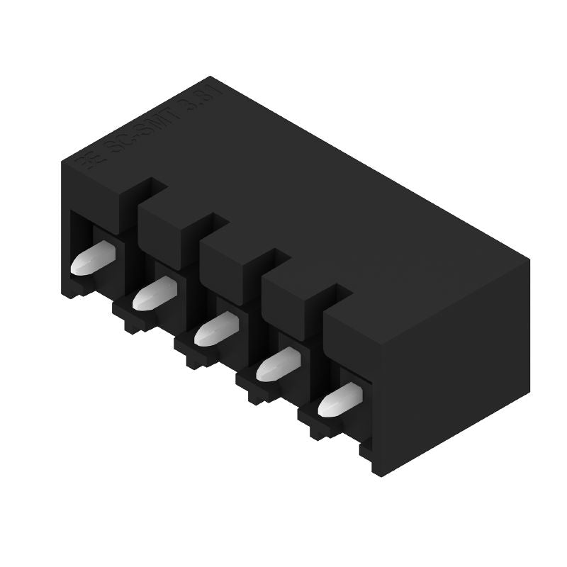 1864300000 - 3.81mm Black Male Connector, 5 Poles for PCB Use  (Pack of 300)