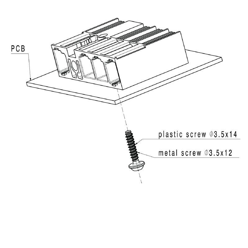 1283220000 - 10.16mm Male PCB Connector, 4-Pole, 90° Angle  (Pack of 36)