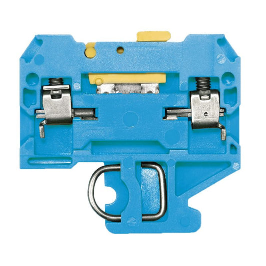 0412280000 - Beige & Yellow 2-Connection Terminal Block, 10A, Test-Disconnect  (Pack of 50)