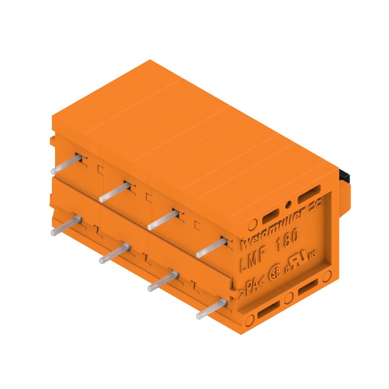 2774560000 - 4-Pole 7.5mm Terminal Block, Solder Pins 3.5mm, 1000V  (Pack of 50)
