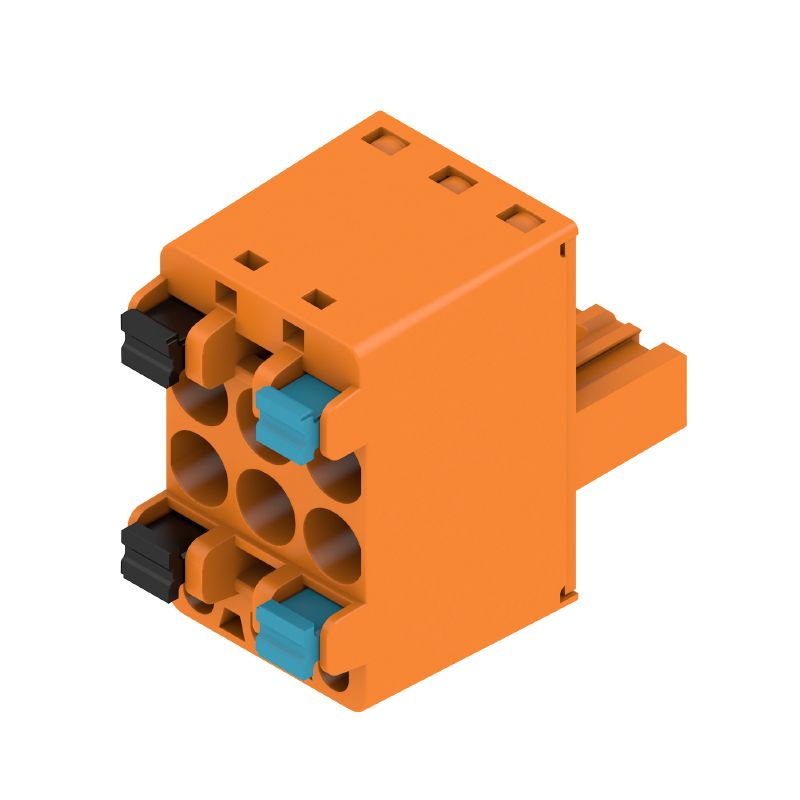 2759190000 - 3-Pin Female PCB Plug Connector, 180° Push-In Design  (Pack of 80)
