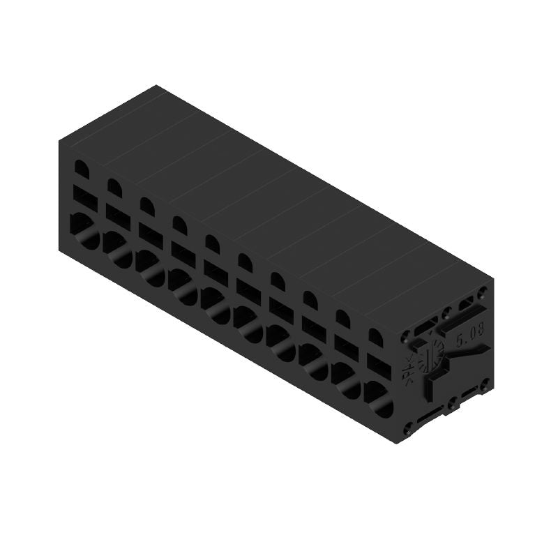 1426410000 - 5.08mm Pitch Circuit Board Terminals, 10 Poles, Black  (Pack of 25)