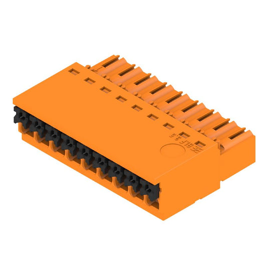 2459120000 - 3.50mm PCB Connector, 9-Pole Female, 180° Push-In  (Pack of 54)