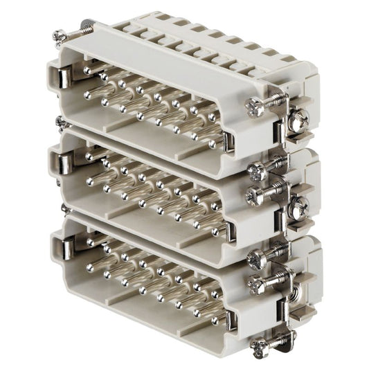 1896850000 - Durable 16-Pole Male Connector, 250V, 16A, RoHS Compliant