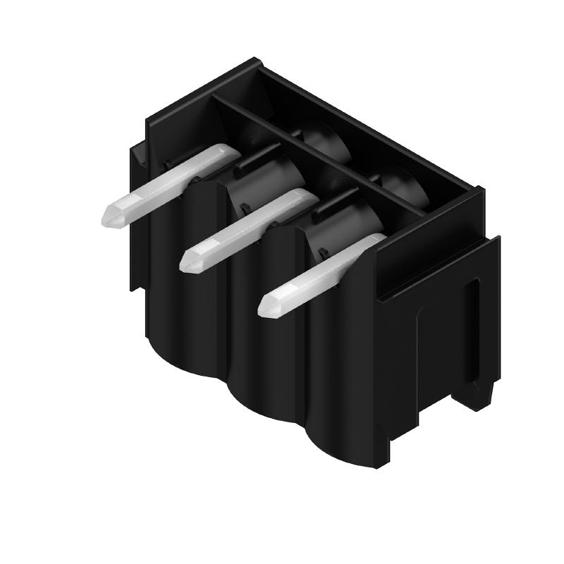 1626220000 - 3-Pole 5mm Male PCB Header Connector with 4.5mm Solder Pins  (Pack of 100)