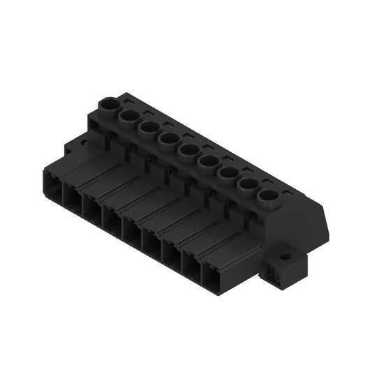 2917140000 - 7.62mm Female PCB Connector, 9 Poles, 180° Angle  (Pack of 15)