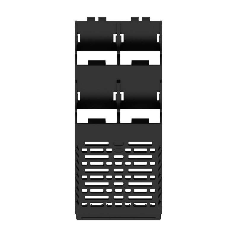 1111720000 - OMNIMATE CH20M45 Black Side Element, 45mm Width  (Pack of 6)