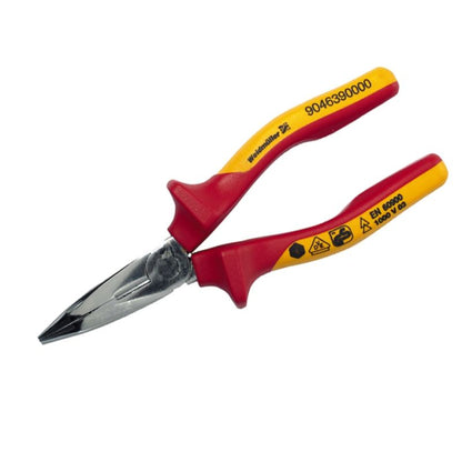 9046390000 - 160mm VDE Insulated Long-Nose Pliers for Cutting