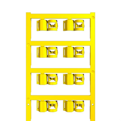 1025230000 - Yellow Slim Fix Clip for 3.5-7mm Cables, 12x12.5mm  (Pack of 80)