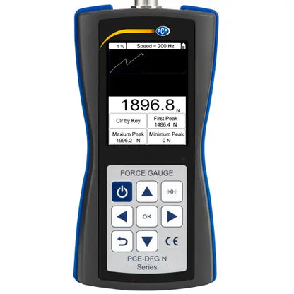PCE-DFG NF 2K - USB Force Gage with 3m Load Cell and Memory Function