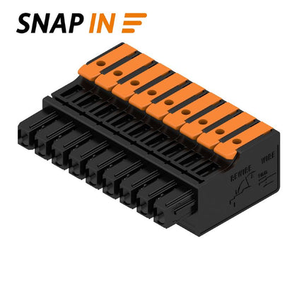 2741630000 - 9-Pole 5mm PCB Connector, 400V, 26.8A, RoHS Compliant  (Pack of 36)