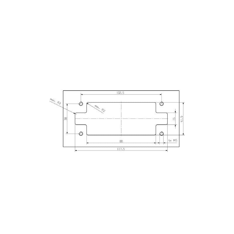 2708510000 - Adjustable HDC MDF 16B with ±2mm Offset Capacity
