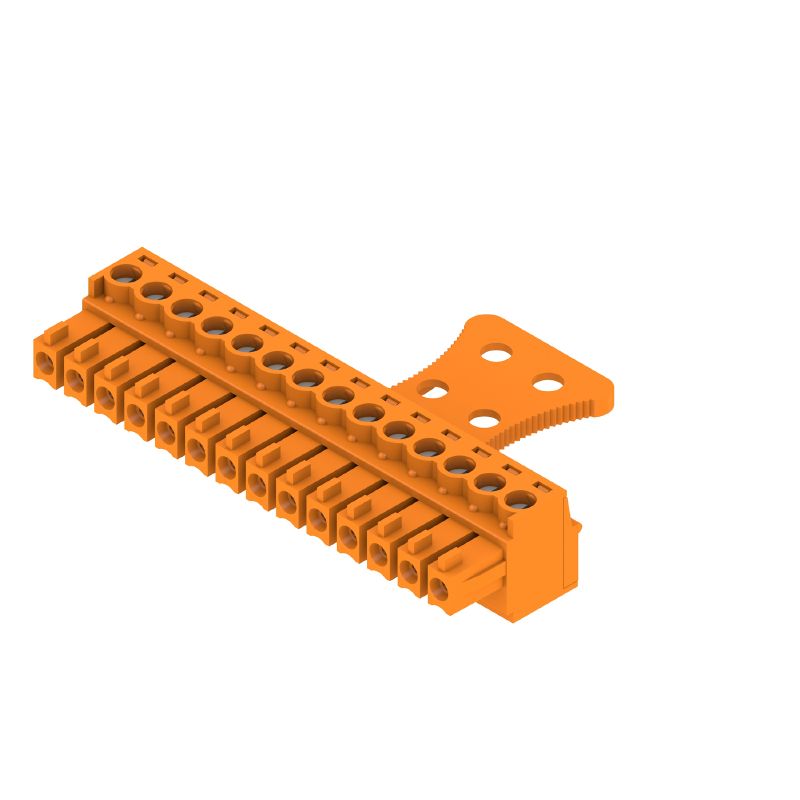1236390000 - 3.81mm 14-Pole Female Plug PCB Connector, UL Rated 10A  (Pack of 50)