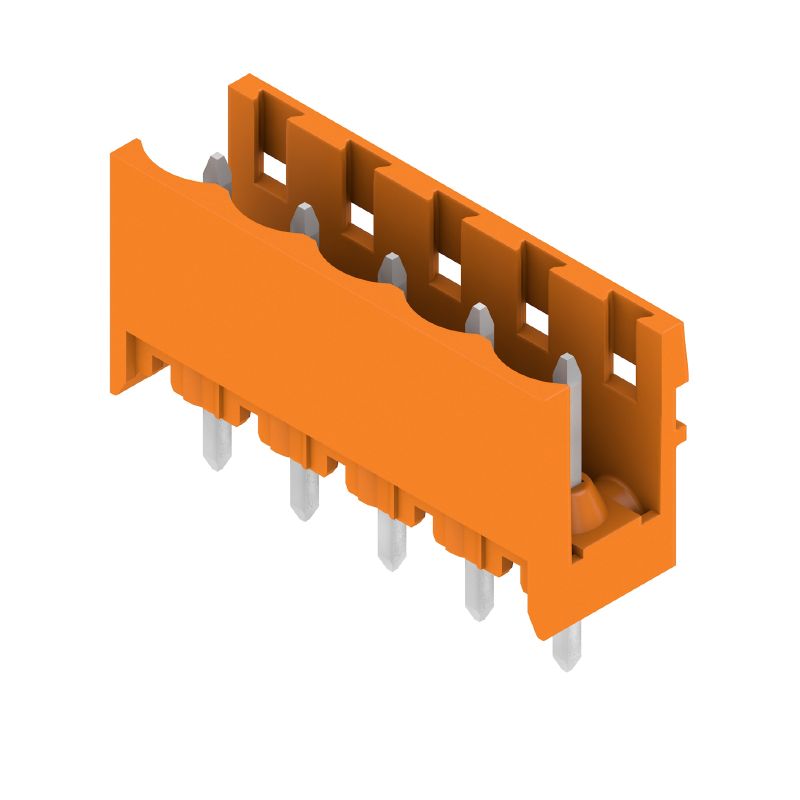 2496300000 - 5-Pole 5.08mm THT Connector with Open Side, Tinned Orange  (Pack of 50)