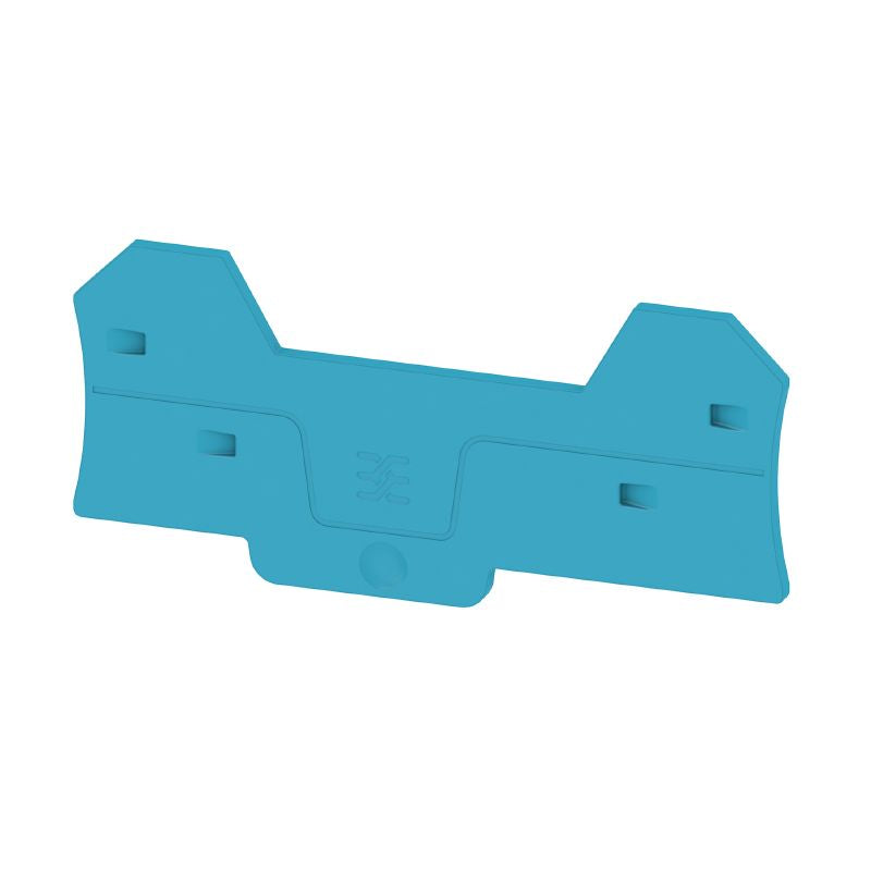 2898880000 - Blue End Plate 88.9mm for Terminals, V-0 Rated  (Pack of 20)