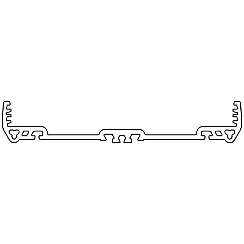 1155940000 - 2000mm Orange OMNIMATE Housing Profile for PCB  (Pack of 2)