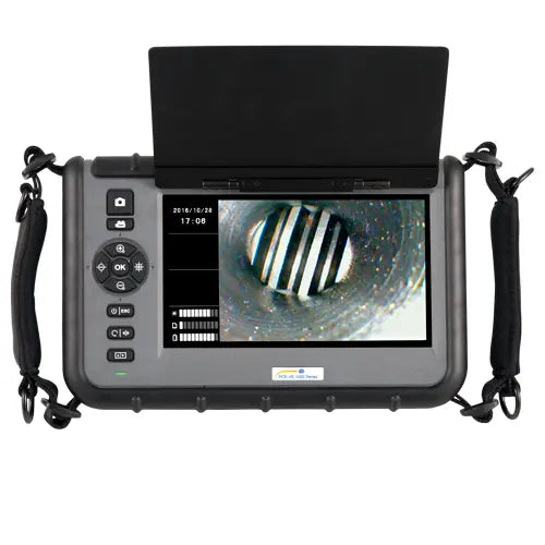 PCE-VE 1034N-F - 7" LCD Videoscope with 360° Image Rotation and LED Lights
