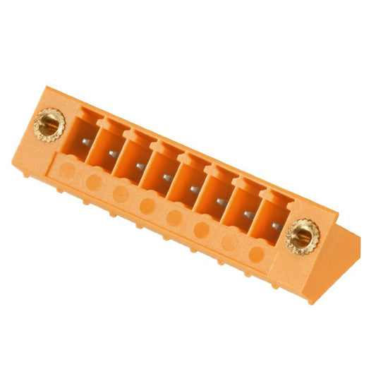 1976800000 - 3.81mm 8-Pole PCB Connector, 135° Angle, THT Solder  (Pack of 50)