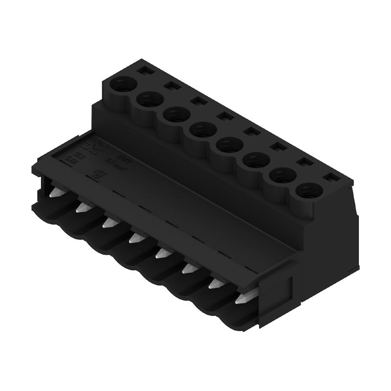 1645290000 - 180° 8-Pole Male PCB Connector with Clamping Yoke  (Pack of 42)