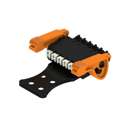 2443040000 - 3.81mm 6-Pole PCB Connector with PUSH IN Actuator  (Pack of 50)