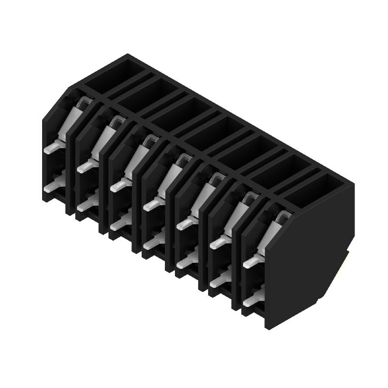 1884580000 - 5mm Pitch Black Push-In Terminal with 7 Poles  (Pack of 16)