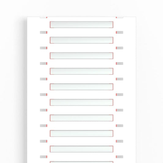2437850000 - RoHS Compliant White Cable Markers, 1.2-2.4mm Diameter, 1000/Roll  (Pack of 1000)