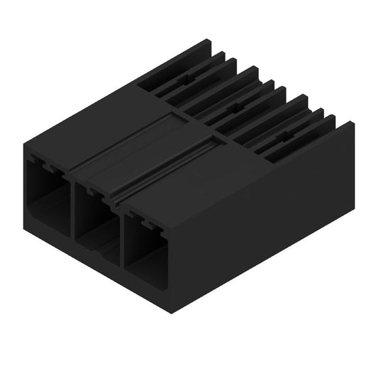 1930280000 - 7.62mm 3-Pole PCB Connector, THT Solder, Black  (Pack of 78)