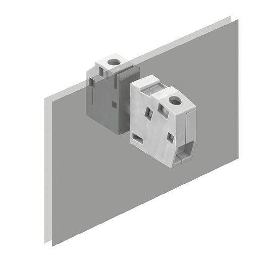 1936550000 - 4mm² Screw Mount Terminal in Grey Wemid Material  (Pack of 50)