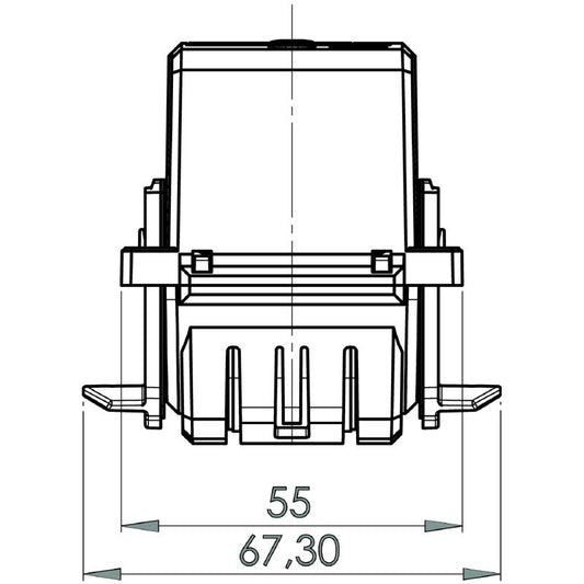 2420770000 - 150A Split-Core Current Transformer, Indoor Use, Compact Design