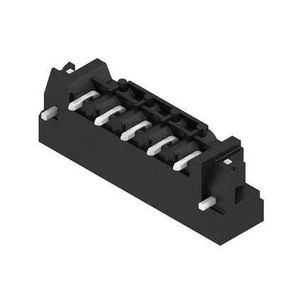 1775264001 - 5.08mm Black PCB Male Header Connector with Solder Flange  (Pack of 350)