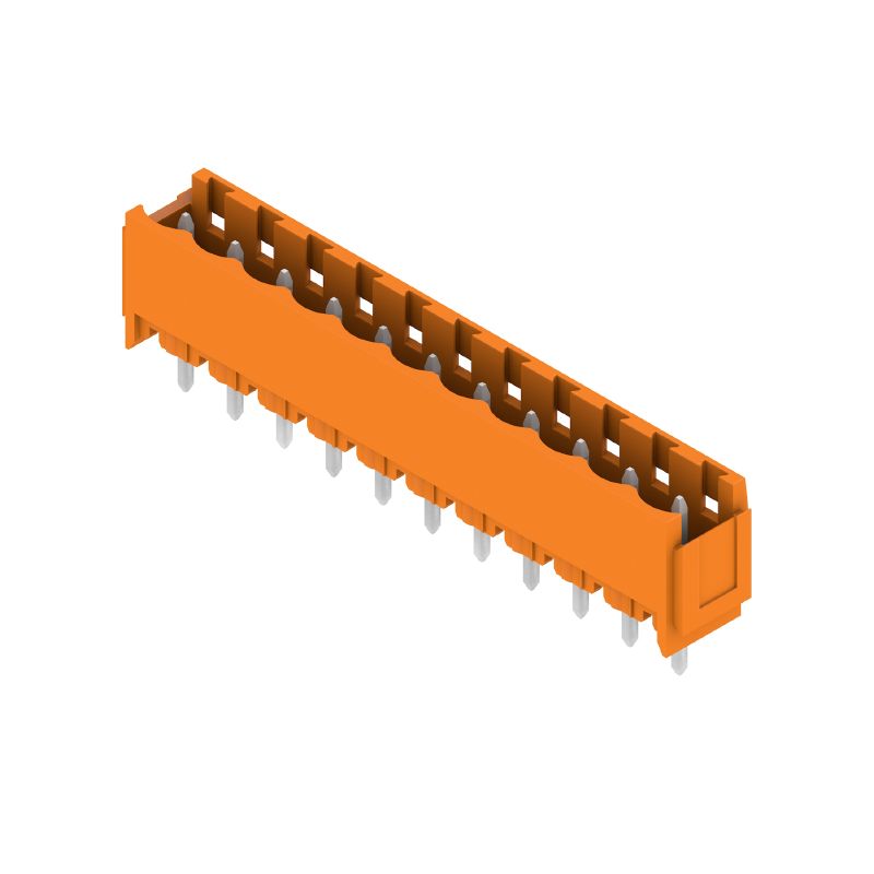 1539220000 - 11-Pole 5.08mm Orange PCB Connector with Through-Hole Technology  (Pack of 50)