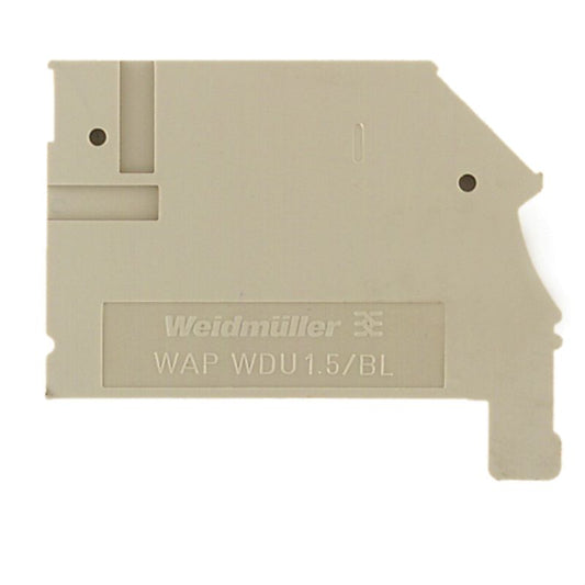 1577320000 - Dark Beige Terminal End Plate, 45.4mm High, RoHS Compliant  (Pack of 50)