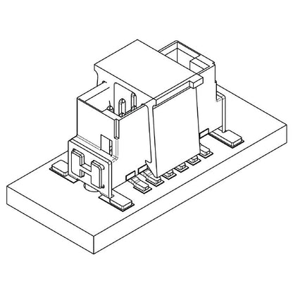 2747040000 - 50-Pole Male Header Connector, 1.27mm Pitch, RoHS Compliant  (Pack of 280)
