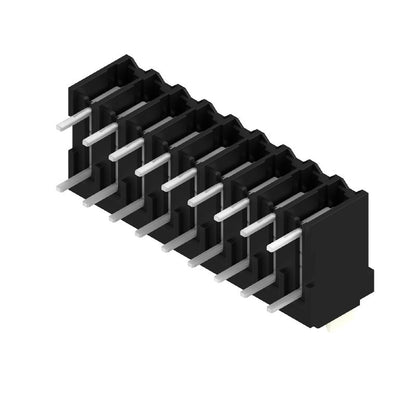 1875120000 - Black 3.5mm PCB Terminal, 9 Poles, 90° Angle, RoHS Compliant  (Pack of 265)