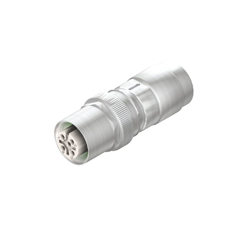 2968410000 - M12 Field Attachable Connector, 4-9mm Cable, IP67 Rated