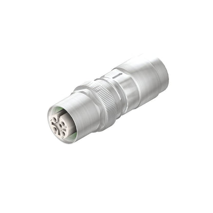 2968410000 - M12 Field Attachable Connector, 4-9mm Cable, IP67 Rated