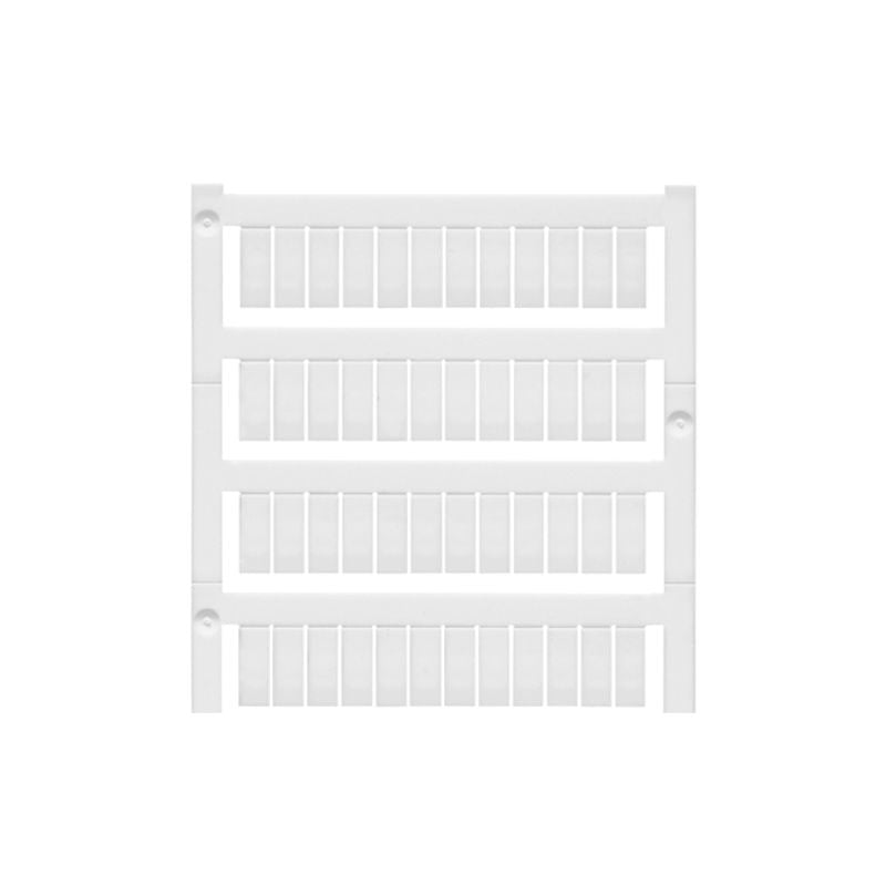 1609900000 - Weidmueller 12mm Terminal Marker, RoHS Compliant, White  (Pack of 600)