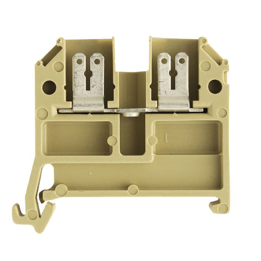 0460360000 - Beige Feed-Through Terminal Block for 2.5mm² Wire 20A 500V  (Pack of 100)
