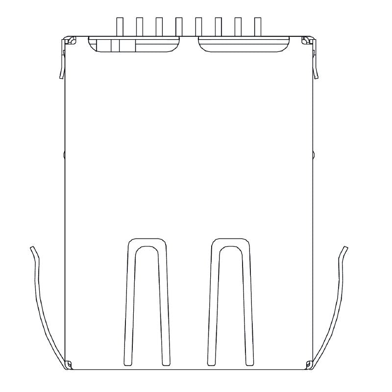 2564450000 - Durable RJ45 Transformer Jack with SMD Connections  (Pack of 220)