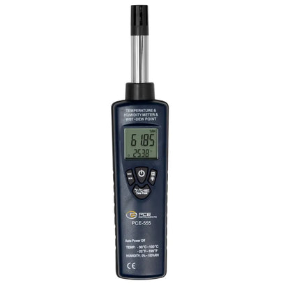 PCE-555 - Portable Digital Hygrometer & Thermometer for Quick Climate Monitoring