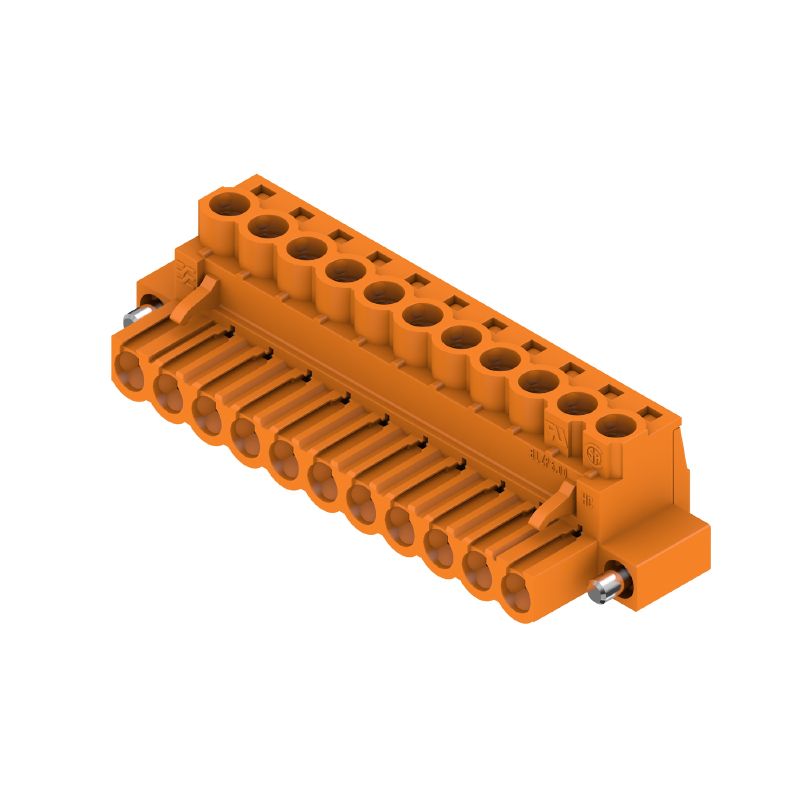 1955710000 - 11-Pole 5.00mm Female PCB Connector, 180° Clamping Design  (Pack of 24)