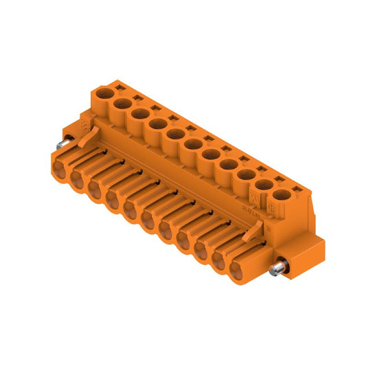 1955710000 - 11-Pole 5.00mm Female PCB Connector, 180° Clamping Design  (Pack of 24)