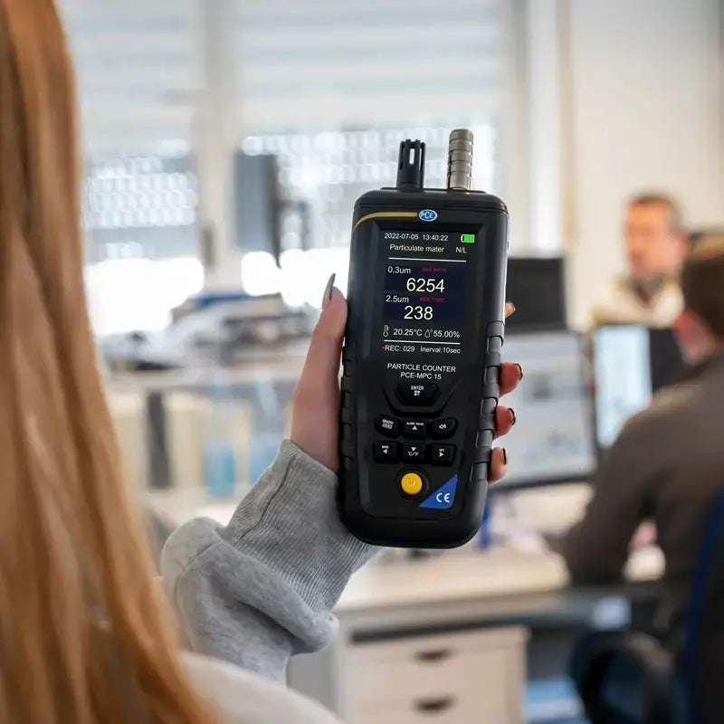 PCE-MPC 15 - Portable Air Sampler with Data Logging & 3.2" Display