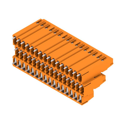 1769760000 - 5.08mm Pitch Orange PCB Terminal, 48 Poles, 3.5mm Pin Length  (Pack of 10)