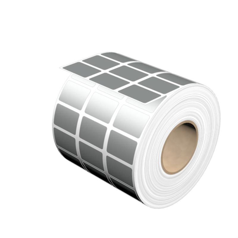 1770090000 - Self-Adhesive 17.5mm x 26.5mm Silver Device Marker