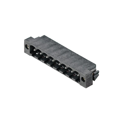 1876910000 - 5.08mm 8-Pole Black PCB Header Connector with Solder Flange  (Pack of 50)