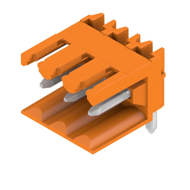 1597220000 - 3-Pole THT PCB Plug Connector, 3.5mm Pitch, 90° Angle  (Pack of 100)